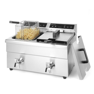 Frytownica indukcyjna KITCHEN LINE - 2x 8 L | Hendi 215029