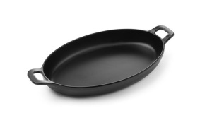 Rondelek czarny Little Chef mini - owalny | Hendi 564547