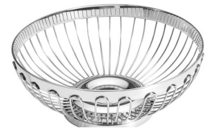 Koszyk do pieczywa i owoców - okrągły, stalowy 1 | Hendi 426005