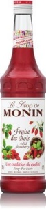 WILD STRAWBERRY Syrop poziomkowy 0,7 l - MONIN