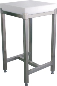 Podstawa ze stali nierdzewnej 40x40 cm