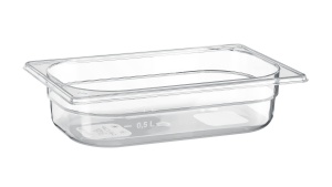 Pojemnik GN 1/4 RANGE z poliwęglanu h-6,5 cm