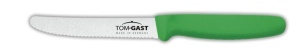 Nóż uniwersalny 11 cm zielony - TOM-GAST