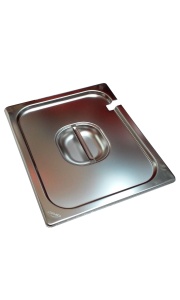 Pokrywa GN 1/4 RANGE z wycięciem na łyżkę - TOMGAST