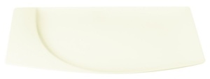 Talerz płaski prostokątny 20 x 18 cm MAZZA - RAK PORCELAIN