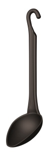 Łyżka z poliamidu 23 cm