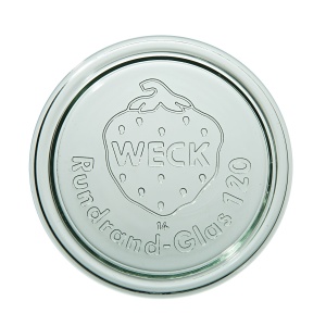 Pokrywa szklana Weck 120 mm - op. 6 szt. - WECK