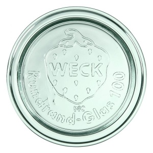 Pokrywa szklana Weck 100 mm - op. 6 szt. - WECK