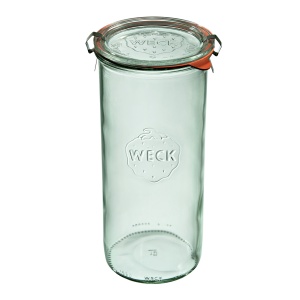 Słoik z pokrywką, uszczelką i 2 zapinkami 1550 ml WECK op. 6 szt.