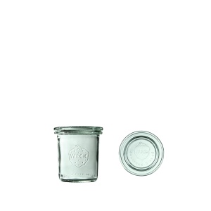 Słoik MINI-STURZ 140 ml z pokrywą - op. 12 szt - WECK
