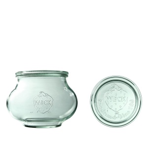 Słoik SCHMUCK 1062 ml z pokrywą - op. 4 szt - WECK