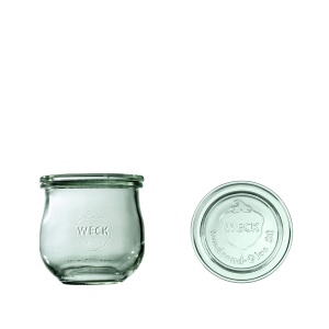 Słoik TULPE 370 ml z pokrywą - op. 6 szt - WECK