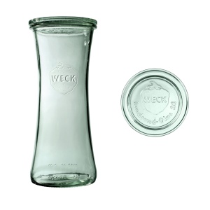 Słoik DELIKA 700 ml z pokrywą - op. 6 szt - WECK