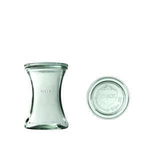 Słoik GLAS 370 ml z pokrywą - op. 6 szt - WECK