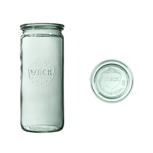 Słoik cylindryczny z pokrywką 1040 ml WECK op. 6 szt.