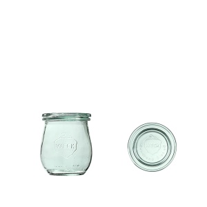 Słoik TULPE 220 ml z pokrywą - op. 12 szt - WECK