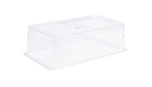 Pokrywa GN 1/3 do tac z melaminy h - 10 cm przeźroczysty - VERLO