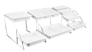System bufetowy stalowy 1/3 dla melaminy - VERLO