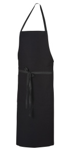 Fartuch czarny PISE - ROBUR