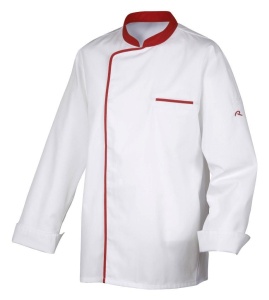 Kitel, czerwona lamówka, długi rękaw rozmiar XL ENERGY - ROBUR