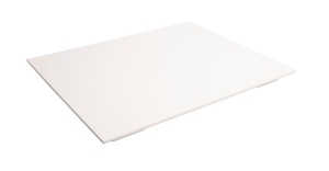 Taca 1/1 z melaminy h - 3 cm biała - VERLO