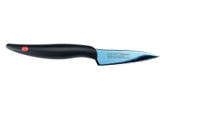 Nóż do warzyw kuty Titanium dł. 8 cm, niebieski