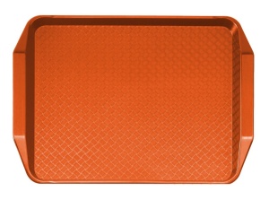 Taca do barów szybkiej obsługi pomarańczowa 30 x 41 cm - CAMBRO