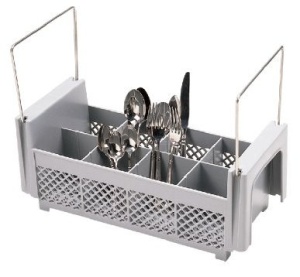 Kosz do mycia sztućców 11,1 cm z uchwytami - CAMBRO