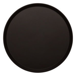 Taca Treadlite okrągła 40,5 cm czarna - CAMBRO