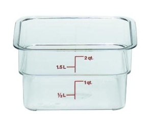 Pojemniki na żywność z poliwęglanu Camwear 1,9 l - CAMBRO