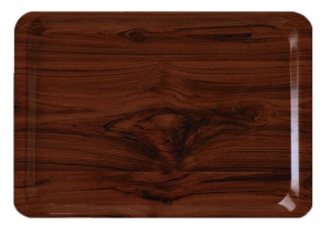 Taca Capri prostokątna orzech 37 x 53 cm - CAMBRO