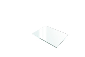 Szyba biała 17,5 x 32,5 GN 1/3 - VERLO