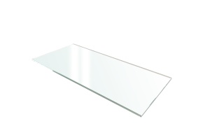 Szyba biała 26,5 x 32,5 GN 1/2 - VERLO