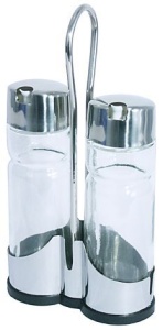 Zestaw do oliwy - 2 częściowy wys. 22 cm