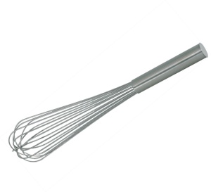 Rózga stalowa ze stalową rączką 35 cm