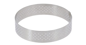 Rant okrągły perforowany 28,5 cm - DE BUYER