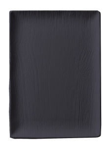 Talerz prostokątny 32 x 23 cm czarny ARBORESCENCE - REVOL
