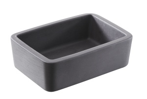 Naczynie prostokątne 10,5 x 7,5 cm czarne SOLID - REVOL