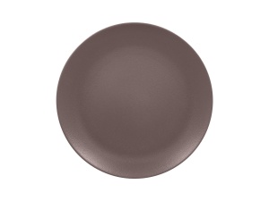 Talerz płaski brązowy 24 cm NEOFUSION MELLOW - RAK PORCELAIN