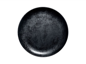 Talerz płaski okrągły Coupe 21 cm KARBON - RAK PORCELAIN
