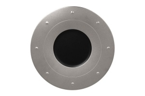 Talerz płaski zdobiony srebrny 31 cm METALFUSION - RAK PORCELAIN