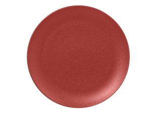 Talerz płaski Nano Terra 31 cm bordowy NEOFUSION - RAK PORCELAIN