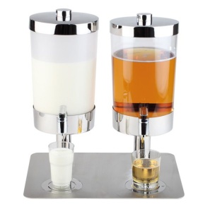 Dyspenser do soku i mleka Sunday Duo 2x6l