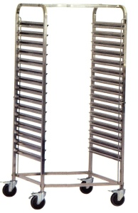 Wózek transportowy do tac GN 2/1