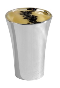 Kieliszek tworzywo srebrny 60 szt.