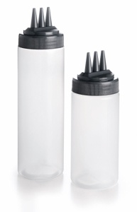 Butelka z 3 nalewakami wys. 26 cm