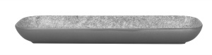 Talerz prostokątny 22x11 cm szary SPLENDOUR ? RAK PORCELAIN