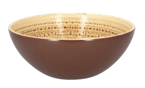 Miska 900 ml beżowa TWIRL ? RAK PORCELAIN
