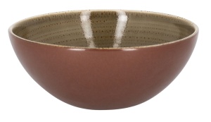 Miska 900 ml brązowa TWIRL ? RAK PORCELAIN