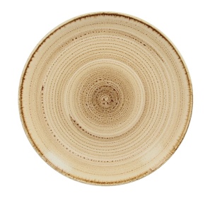 Talerz płaski 27 cm beżowy TWIRL ? RAK PORCELAIN